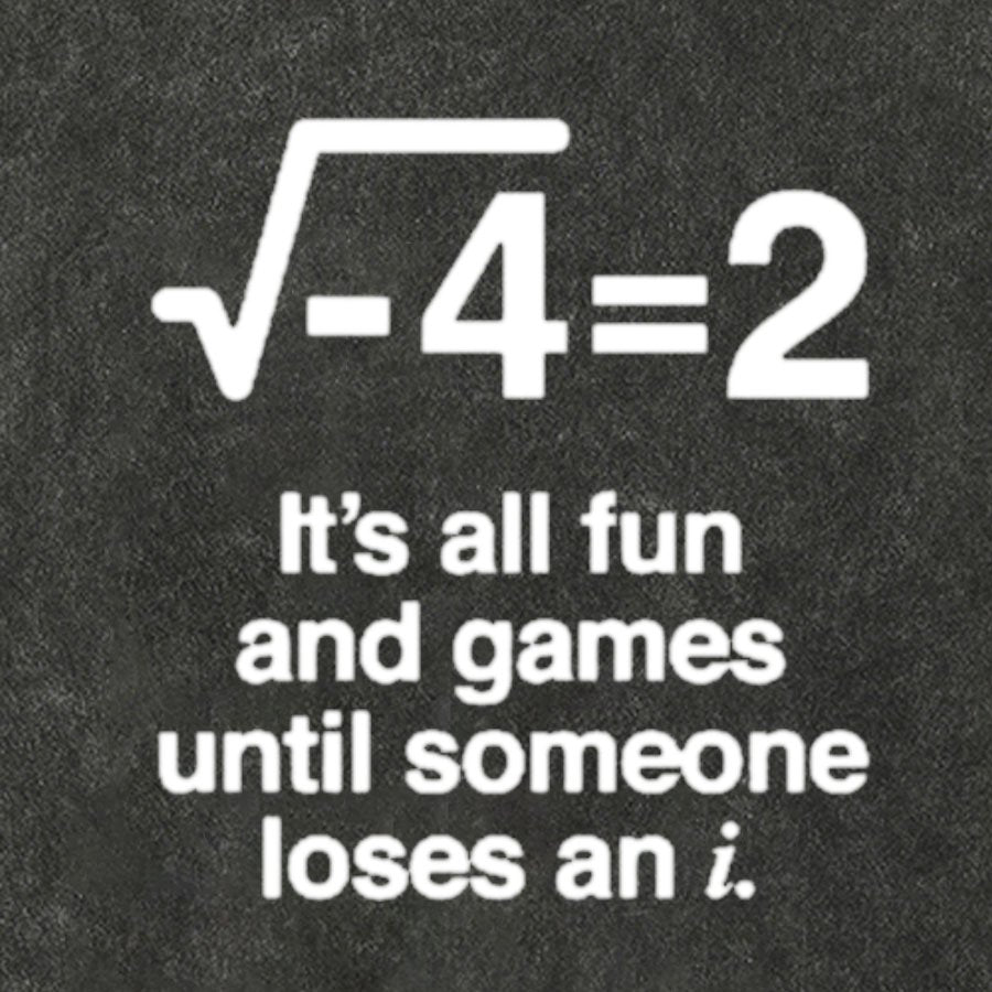 It's All Fun And Games Until Someone Loses An I - Funny Math Vintage Distressed Shirt