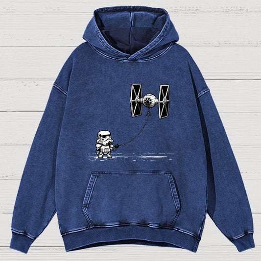 Flying The Realm Group's Kite Vintage Distressed Hoodie