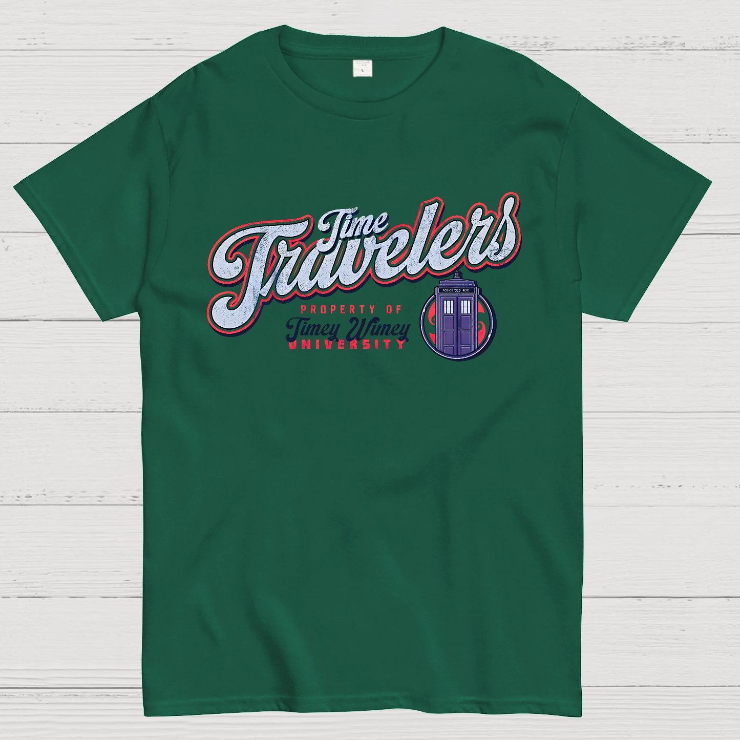 Timey Wimey University Geek T-Shirt