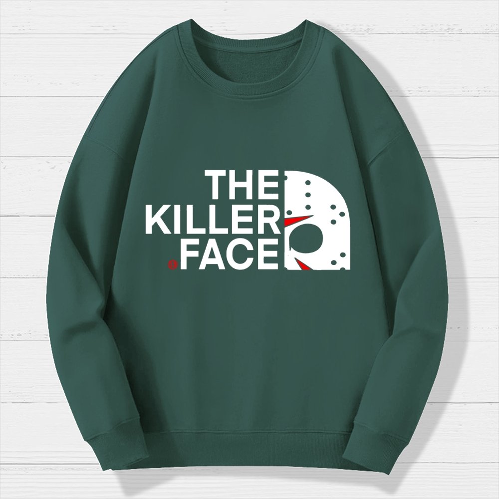 The Killer Face Geek Cotton Sweatshirt