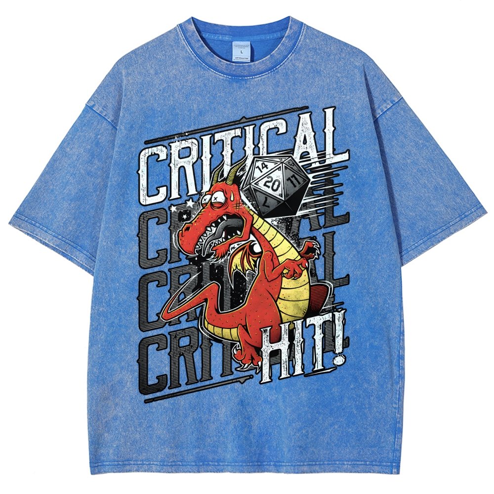 Super Crit Hit Vintage Distressed T-shirt