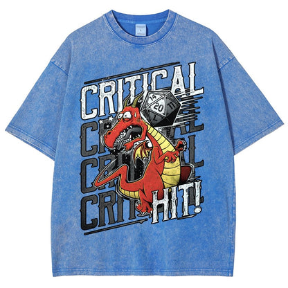 Super Crit Hit Vintage Distressed T-shirt