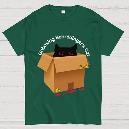 Unboxing Schrodinger's Cat Geeky T-Shirt