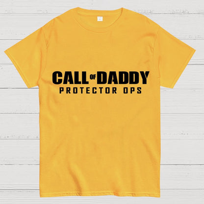 Gamer Dad Call of Daddy Geek T-Shirt