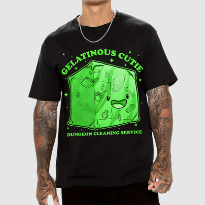 Gelatinous Cute Dungeon Geek T-Shirt