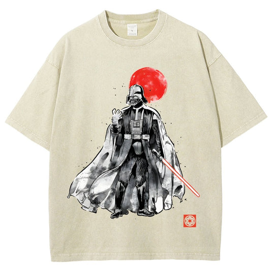 Dark Lord Sumi-E Vintage Distressed T-shirt