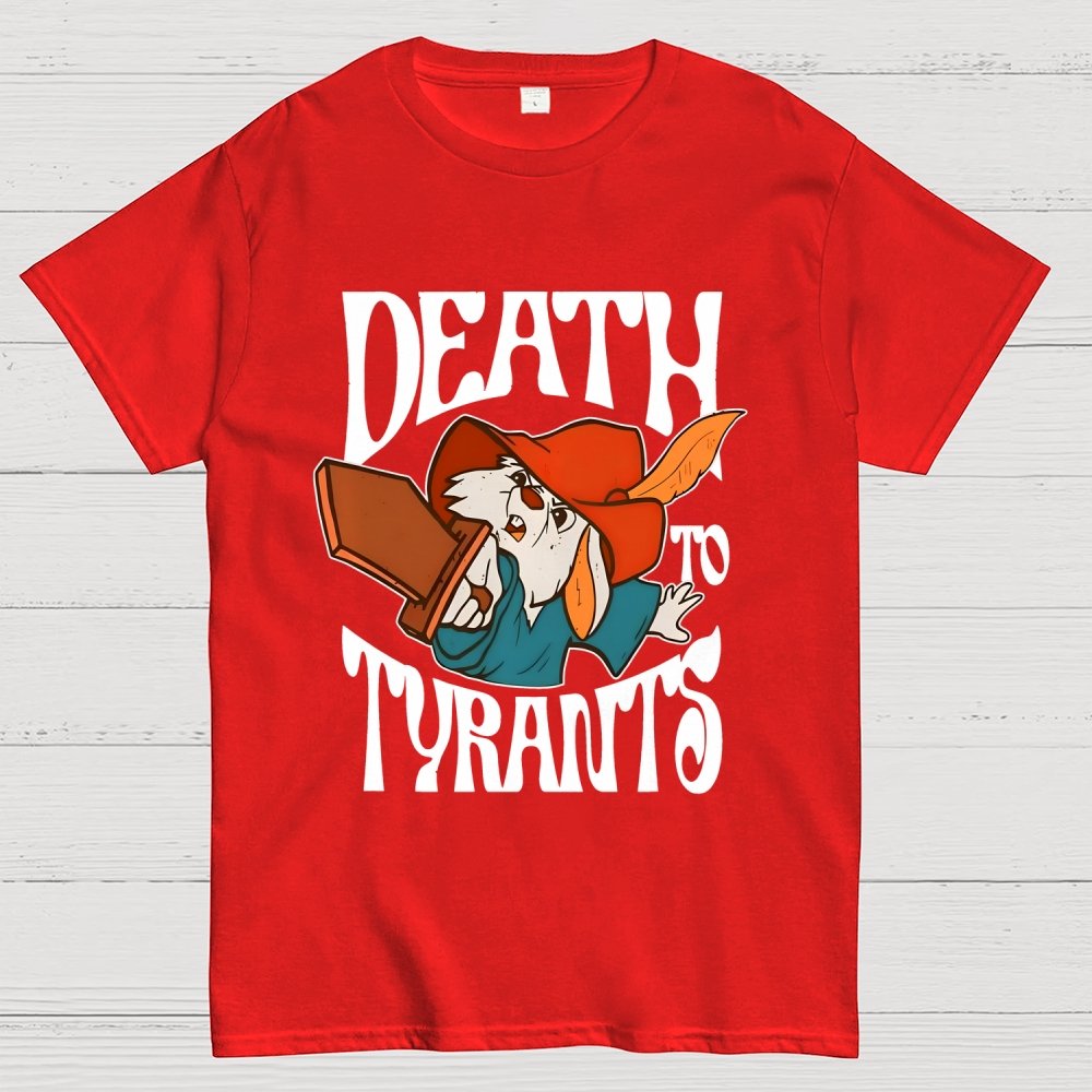 Skippy Rabbit Death To Tyrants Unisex Geek T-Shirt