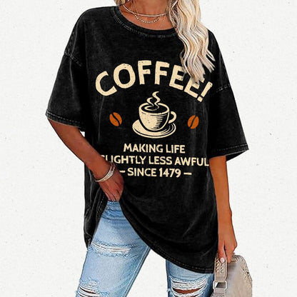 Slightly Less Awful Vintage Distressed T-shirt