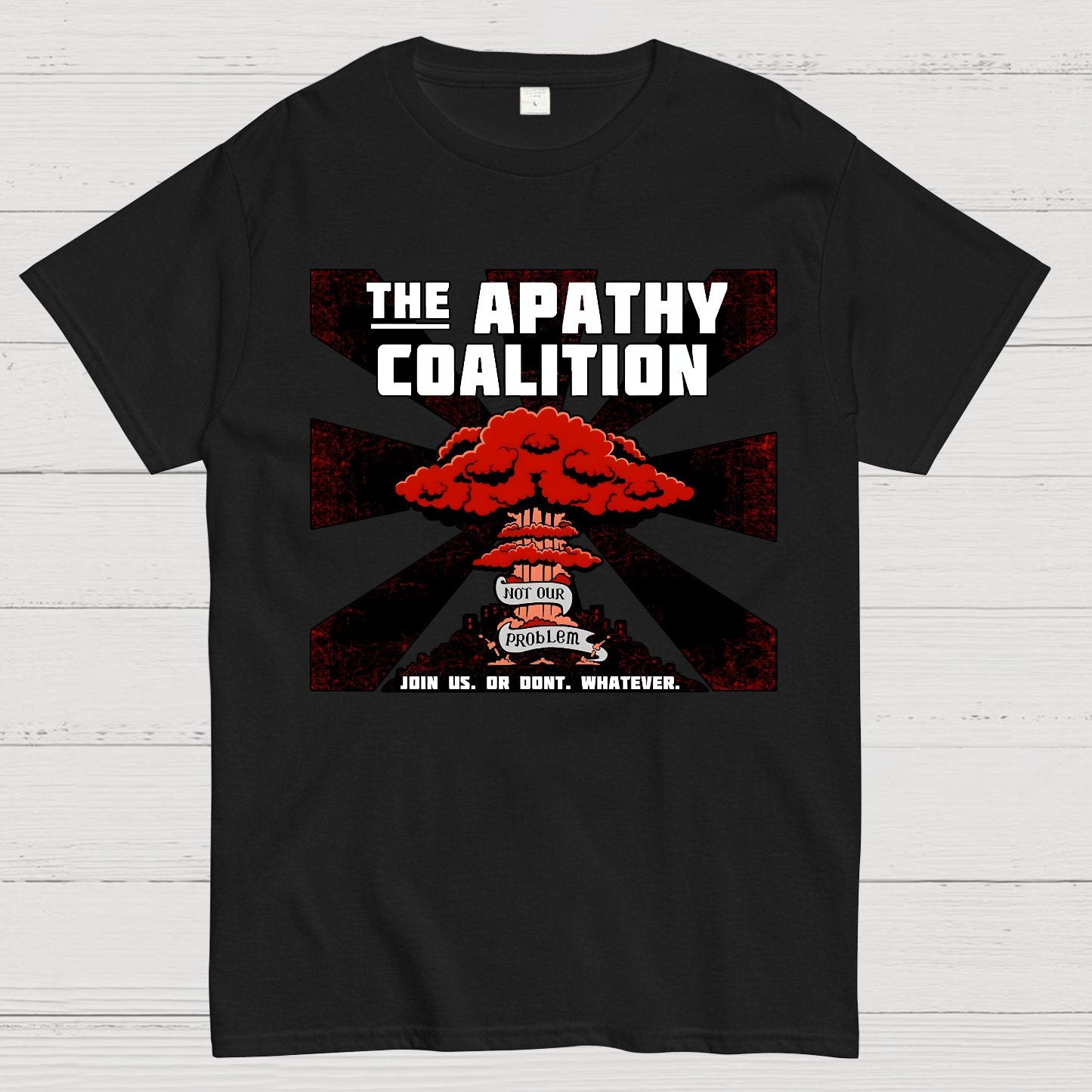 The Apathy Coalition Geek T-Shirt