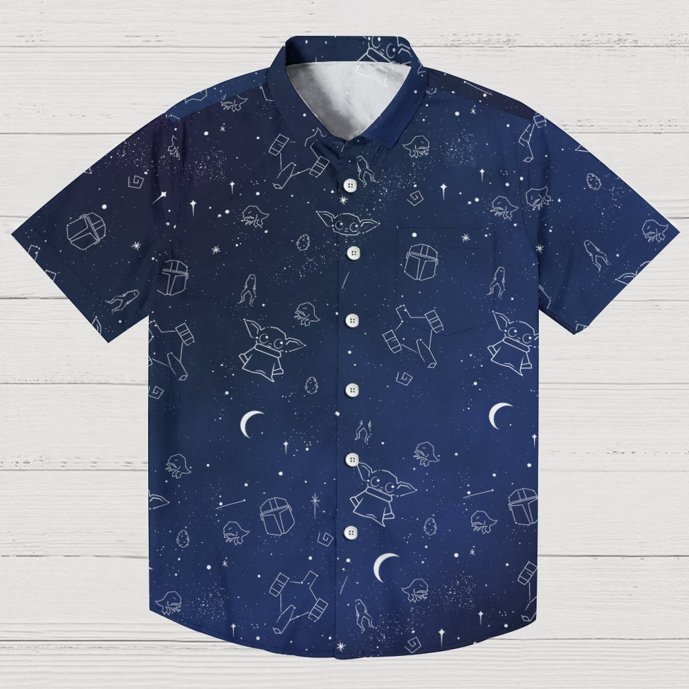 Strange Little Monsters In The Starry Sky Geeky Shirt