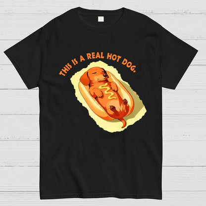 This Is A Real Hot Dog Geek T-Shirt