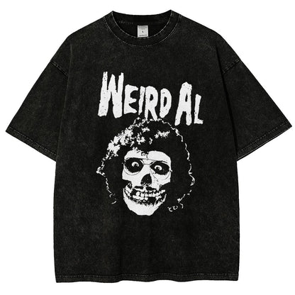 Weird Musician meets the Punk Band Vintage Distressed T-shirt