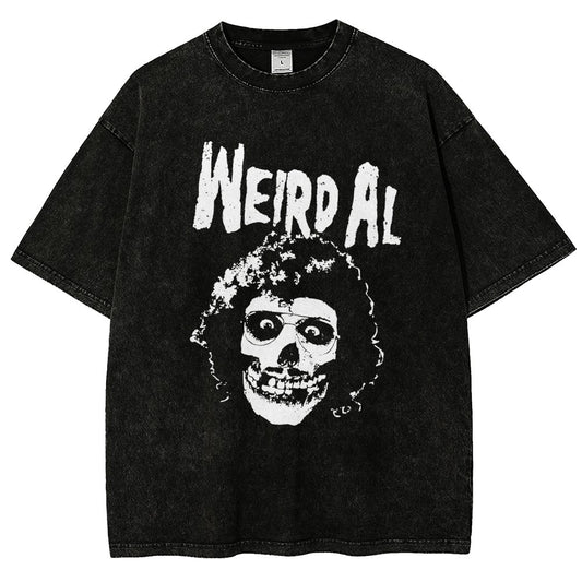 Weird Musician meets the Punk Band Vintage Distressed T-shirt