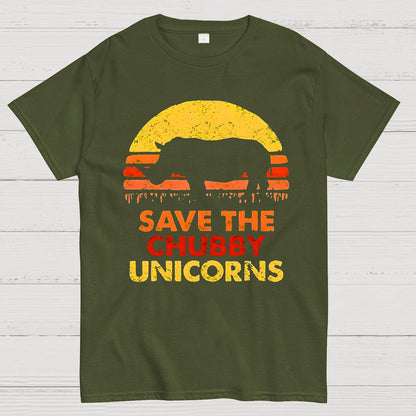 Save The Chubby Unicorns Geek T-Shirt