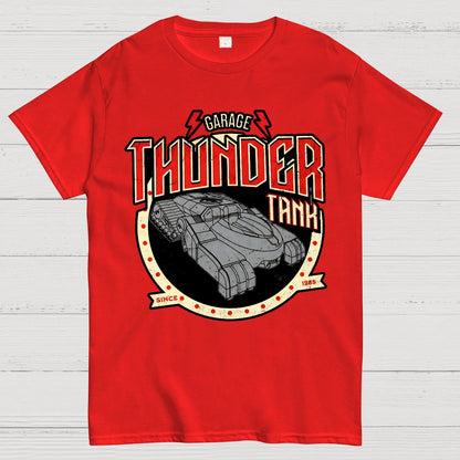 Thunder Tank Garage Buy Now Geek T-Shirt