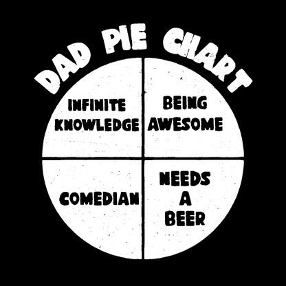 Dad Pie Chart Geek T-Shirt