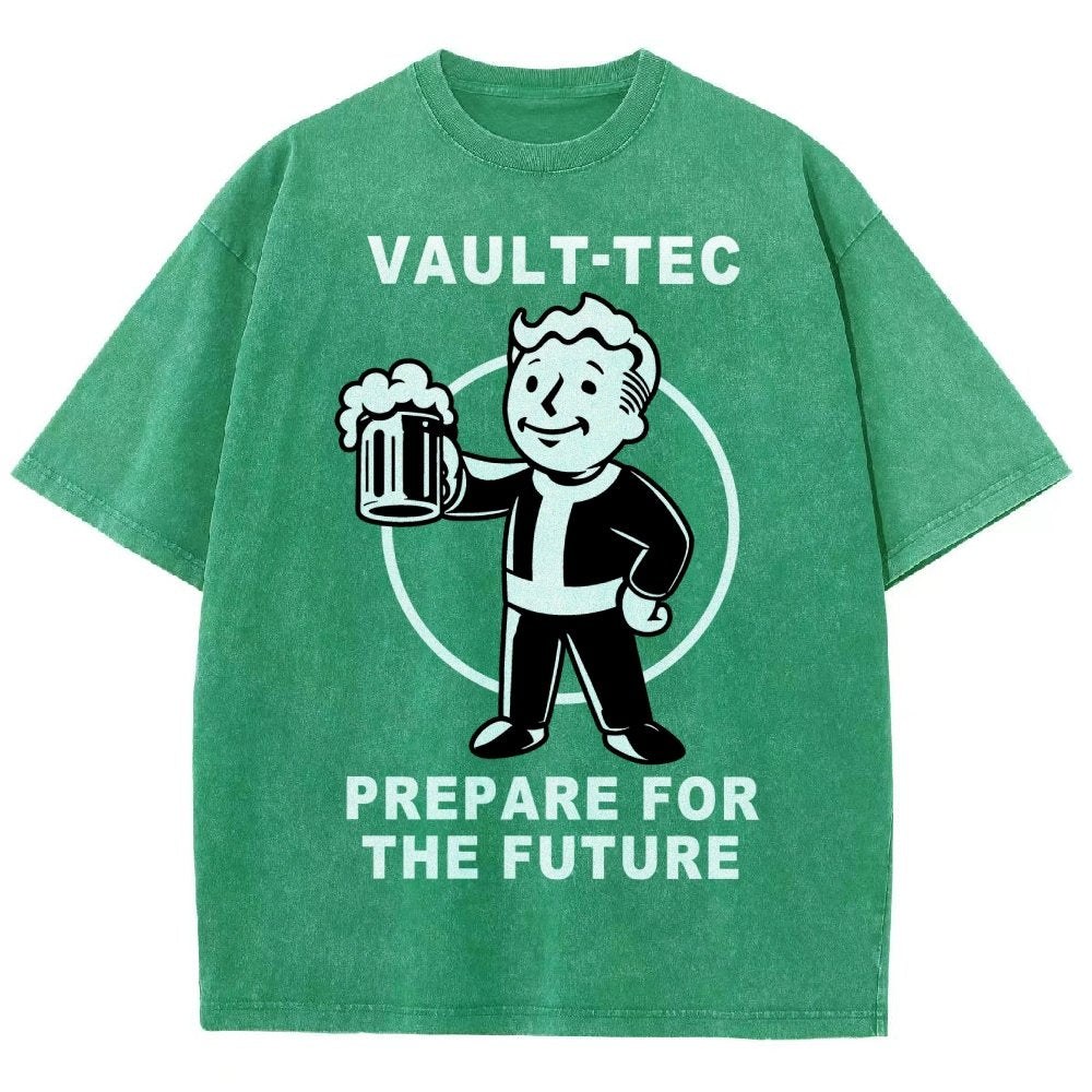 prepare for the future Vintage Distressed T-shirt