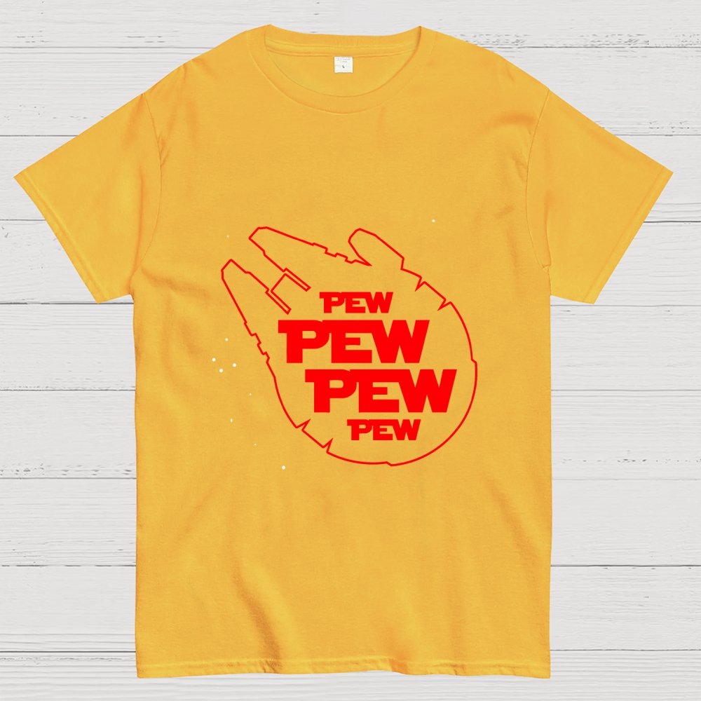 Pew Pew Starship Geek T-Shirt