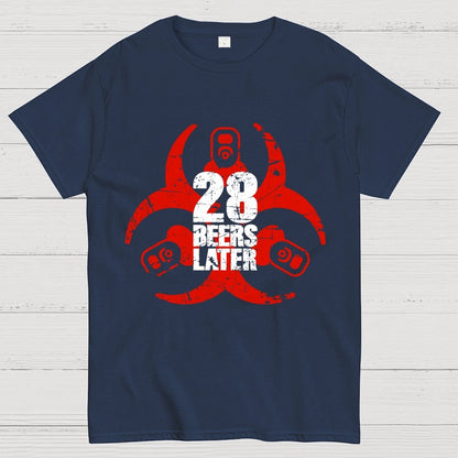 28 beers later Geek T-Shirt