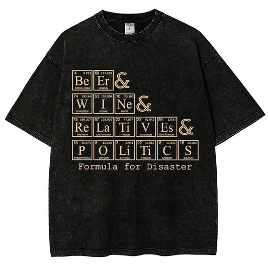 Formula For Disaster Vintage Distressed T-shirt