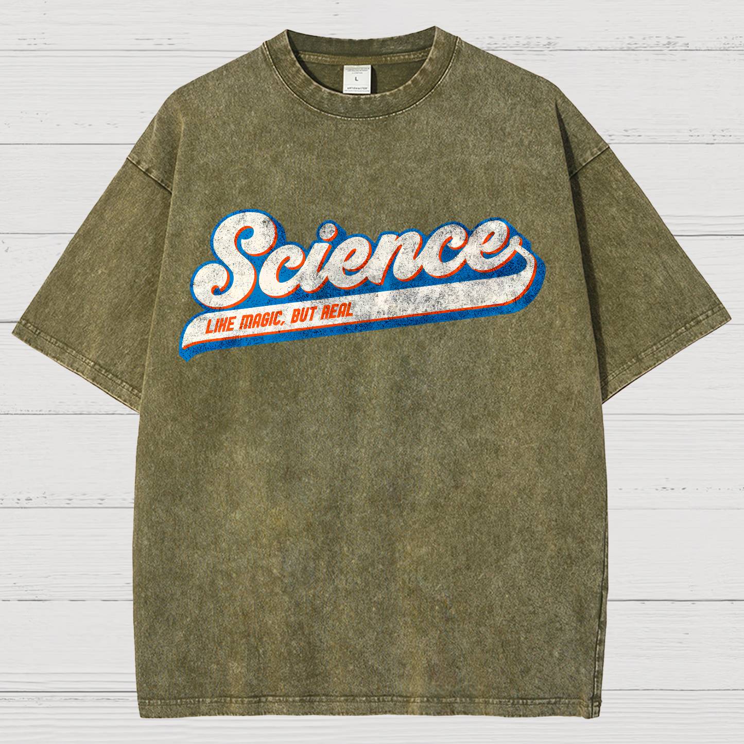 Like Magic, But Real Vintage Distressed T-shirt