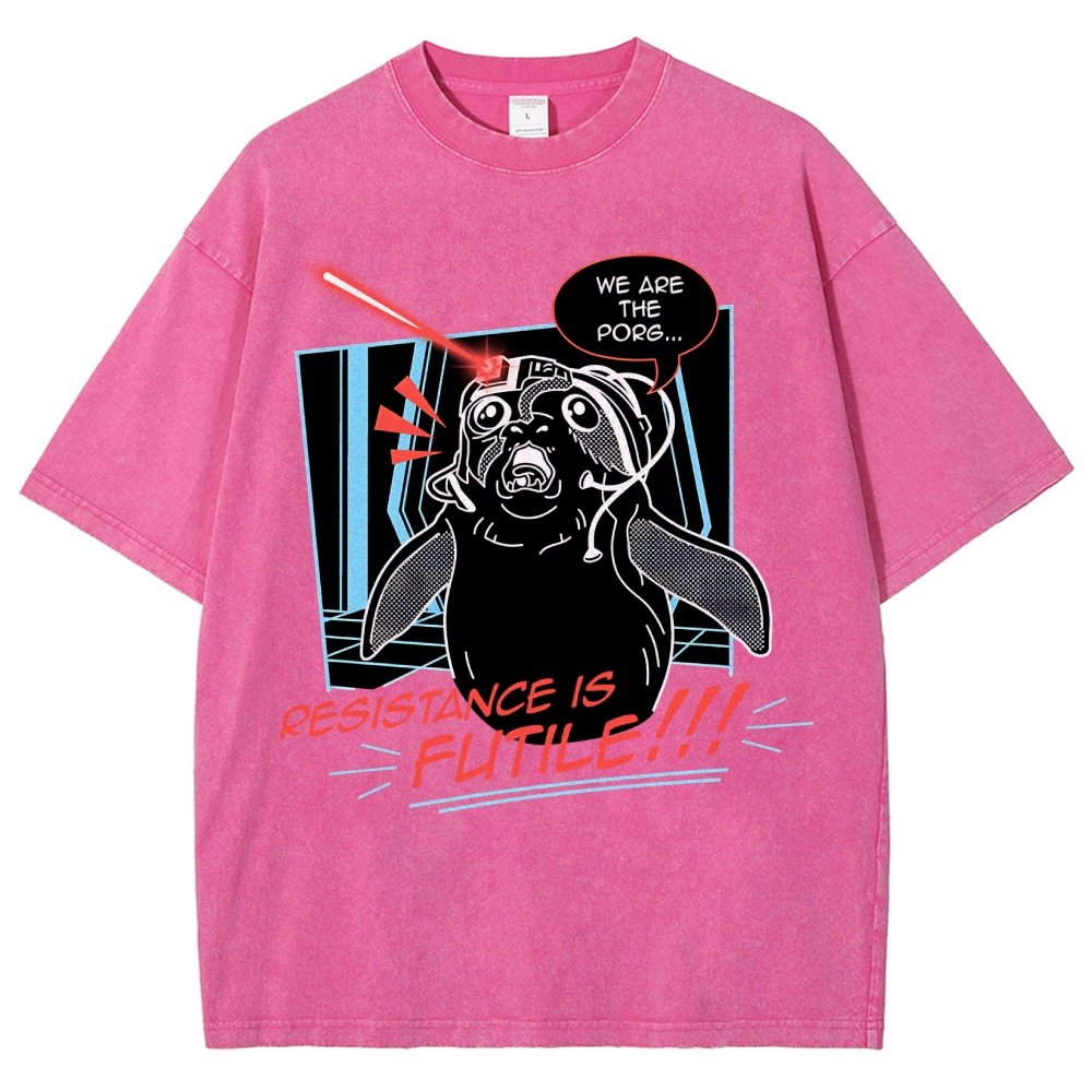 We Are Unstoppable Is Futile   Vintage Distressed T-shirt