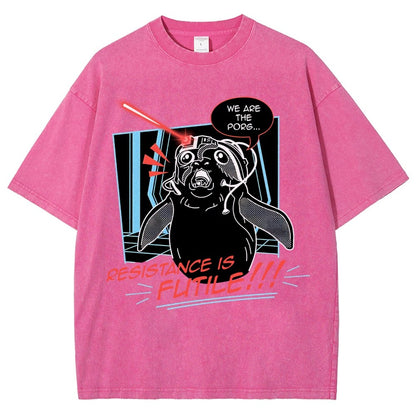 We Are Unstoppable Is Futile   Vintage Distressed T-shirt