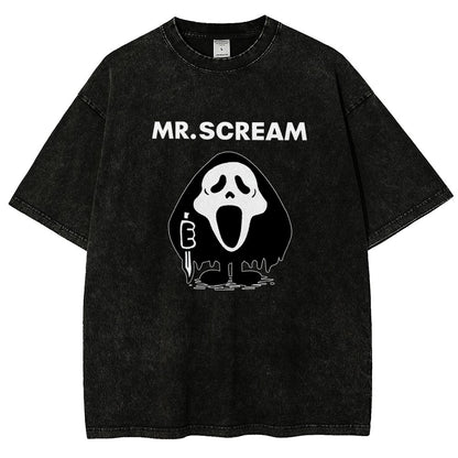 Mr. Scream Vintage Distressed T-shirt