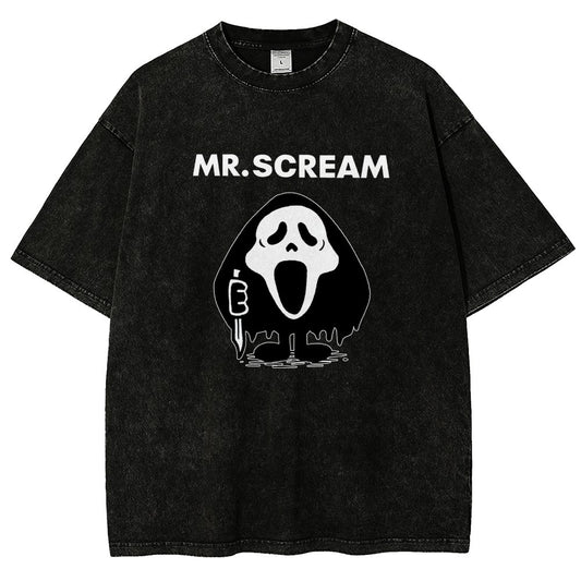Mr. Scream Vintage Distressed T-shirt