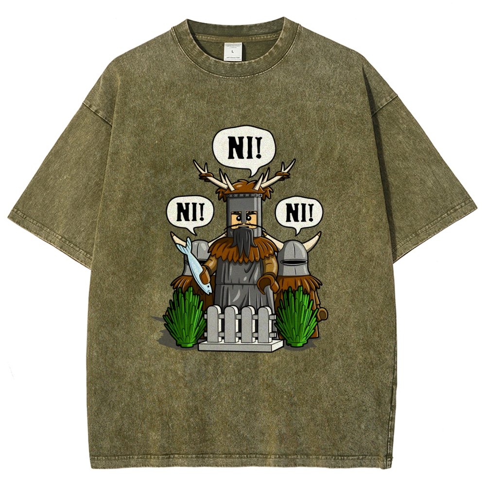 The Knights Of Adventure Vintage Distressed T-shirt