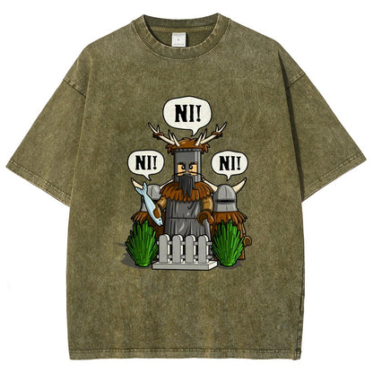 The Knights Of Adventure Vintage Distressed T-shirt