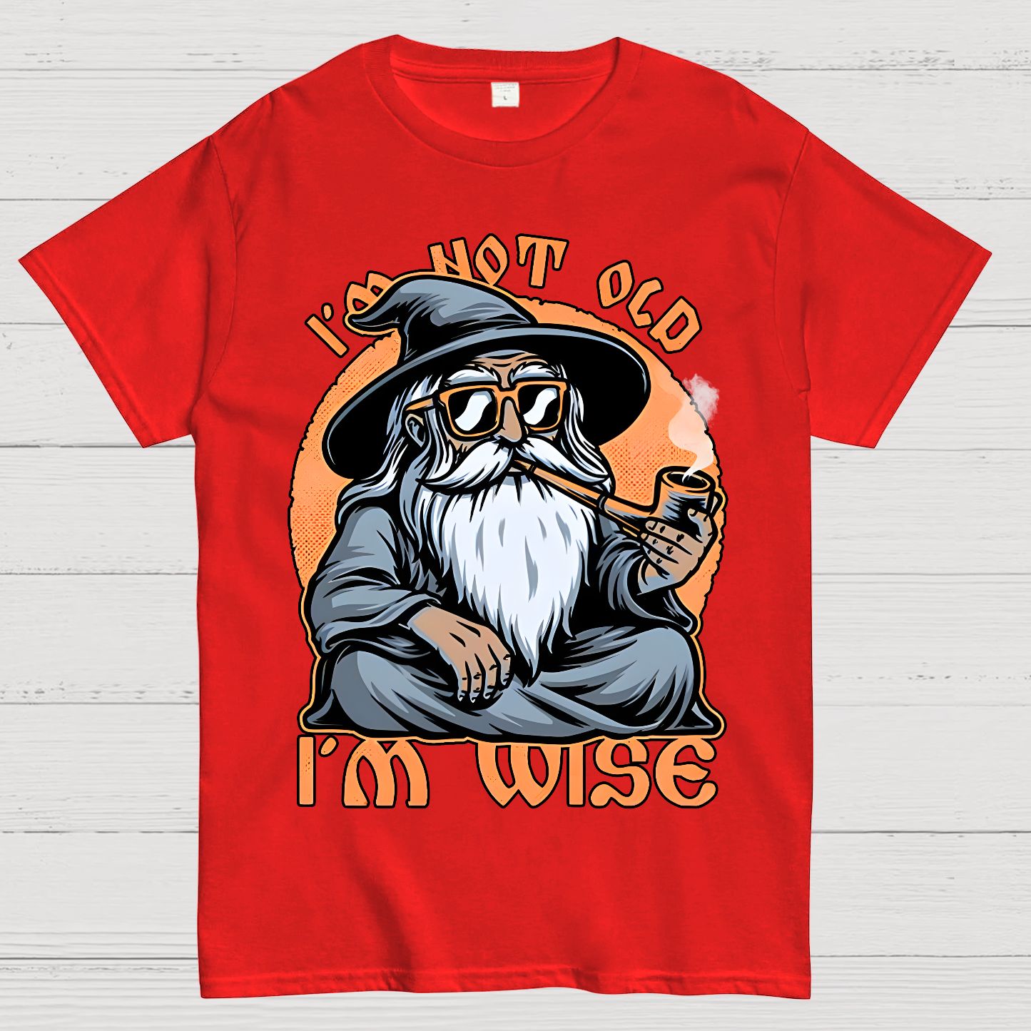Wise Old Wizard Geek T-Shirt