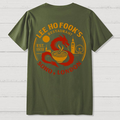 Lee Ho Fooks Front And Back Printing Geek T-Shirt