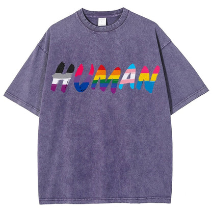 Human Vintage Distressed T-shirt