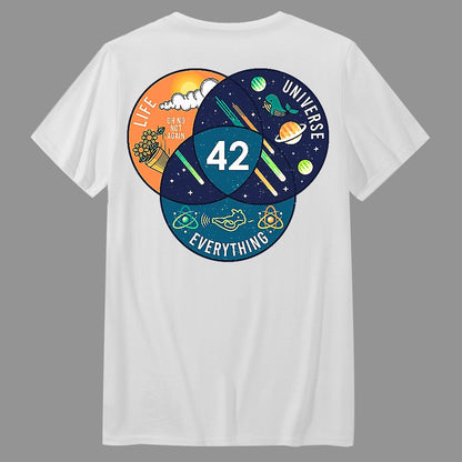 42 Answer to Life Universe and Everything Essential Geek T-Shirt