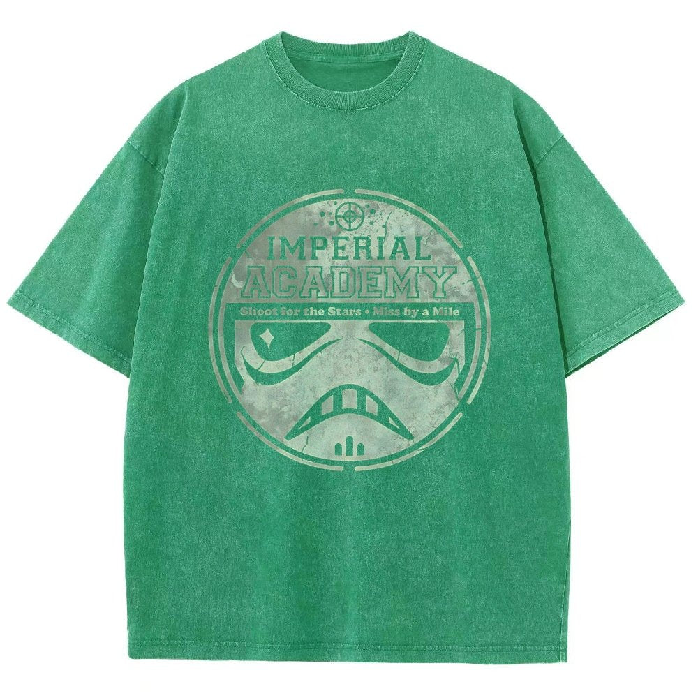 Aiming for Excellence Vintage Distressed T-shirt