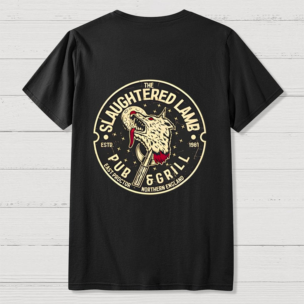 The Mysterious Abode Unisex Front And Back Printing Geek T-Shirt