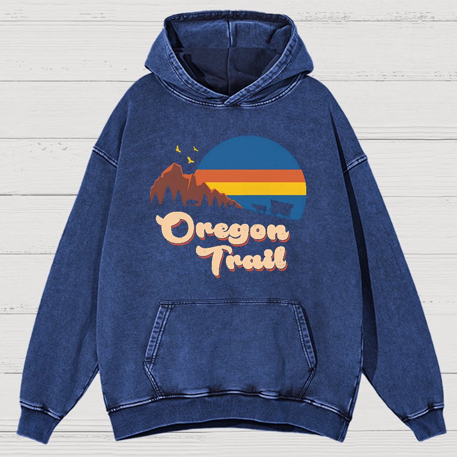 You Have Died Vintage Distressed Hoodie