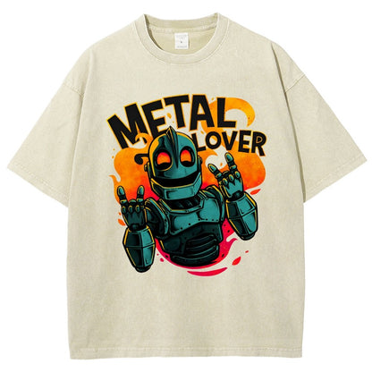 Giant Metal Lover Vintage Distressed T-shirt