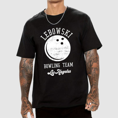 Lebowski Bowling Team Geek T-Shirt