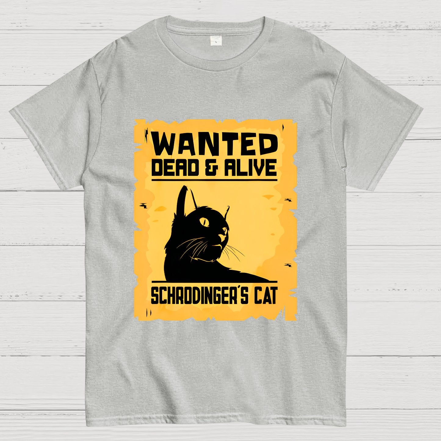 Schrödinger's Cat Is Dead or Alive Geeky T-Shirt
