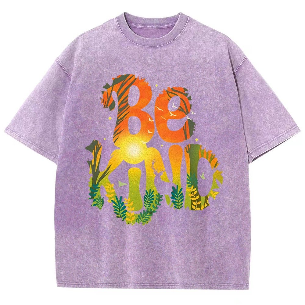 Be Kind Vintage Distressed T-shirt