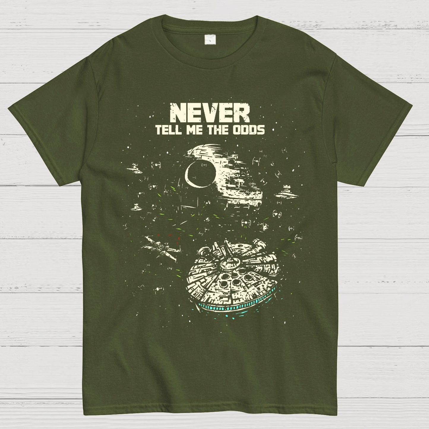 Never tell me the odds Geek T-Shirt