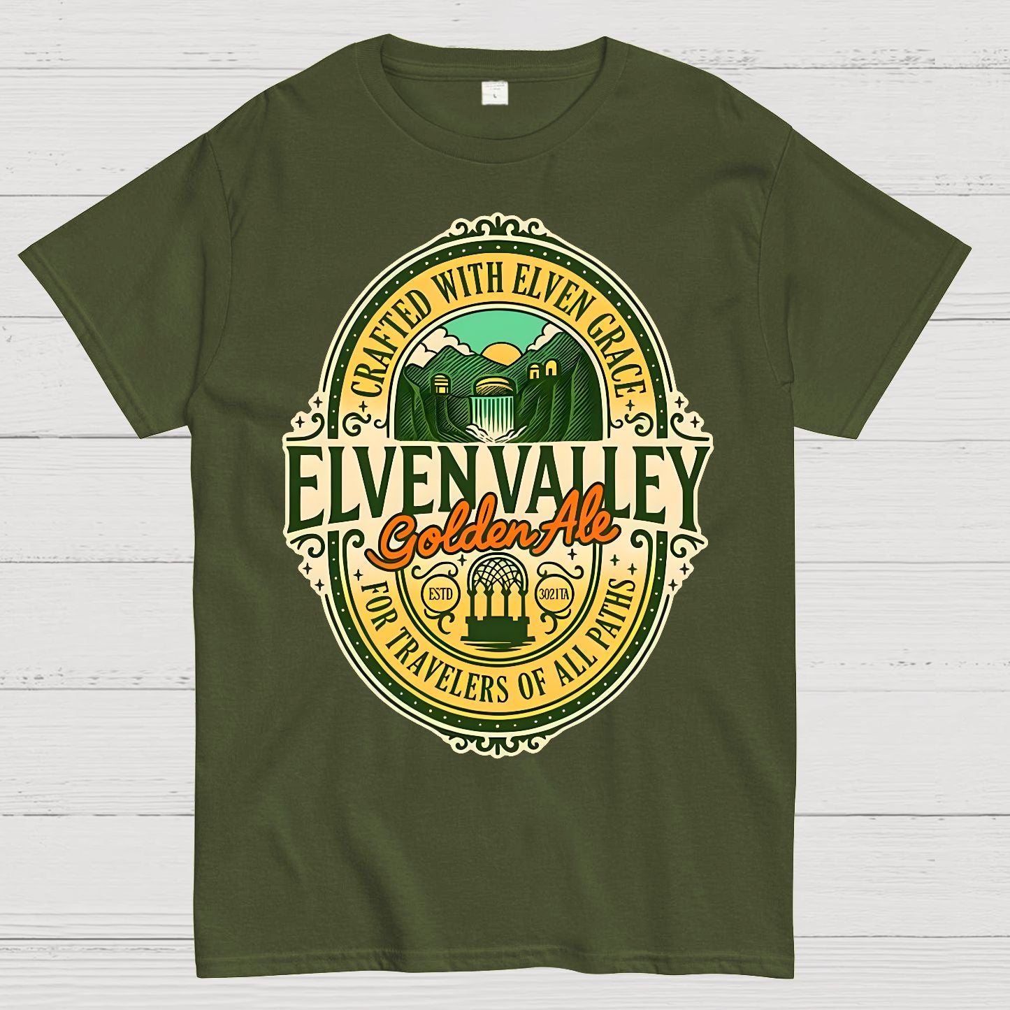 Mystic Valley Golden Ale Geek T-Shirt