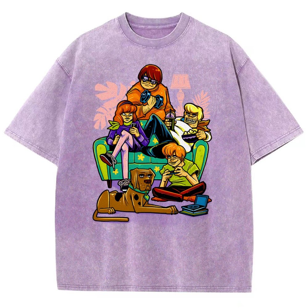 Stay Home Squad Vintage Distressed T-shirt