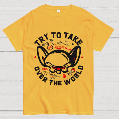 Take Over The World Unisex Geek T-Shirt