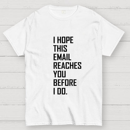 Threatening email Geek T-Shirt