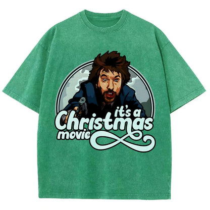 It‘s A Christmas Movie Vintage Distressed T-shirt