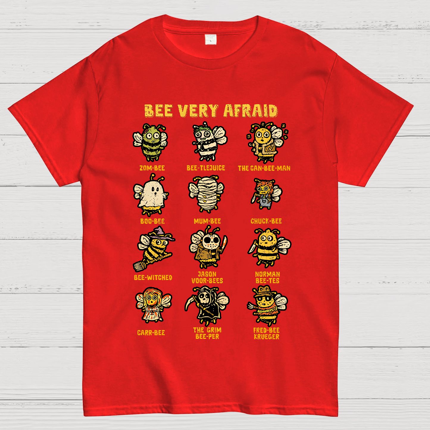 Bees Are Scary, Halloween Geek T-Shirt