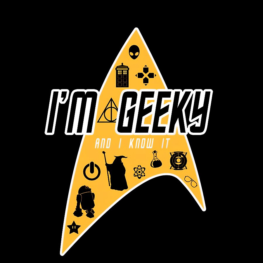 I'm Geeky And I Know It ！Geek T-Shirt